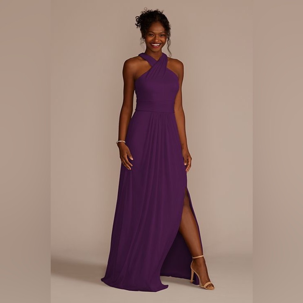 David’s Bridal size 14 long bridesmaid dress